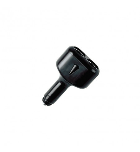 Enchufe mechero gemelo 2 tomas luz Led fusible 10A