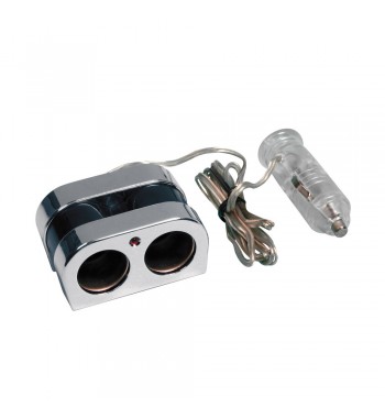 Enchufe mechero 2 tomas standard 10A