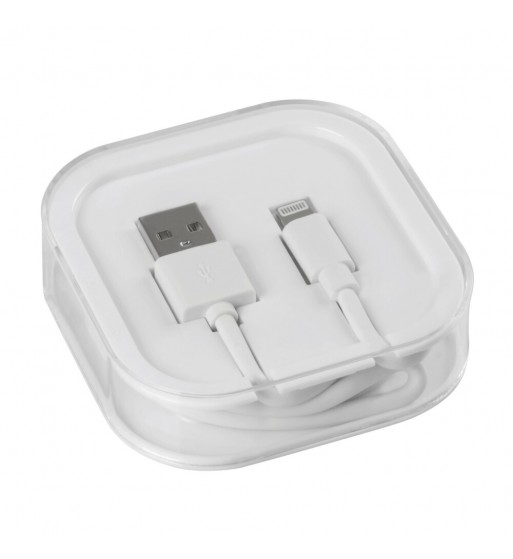 Cable USB/Apple 8 pin Essential 100 cm blanco