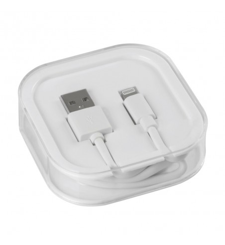 Cable USB/Apple 8 pin Essential 100 cm blanco