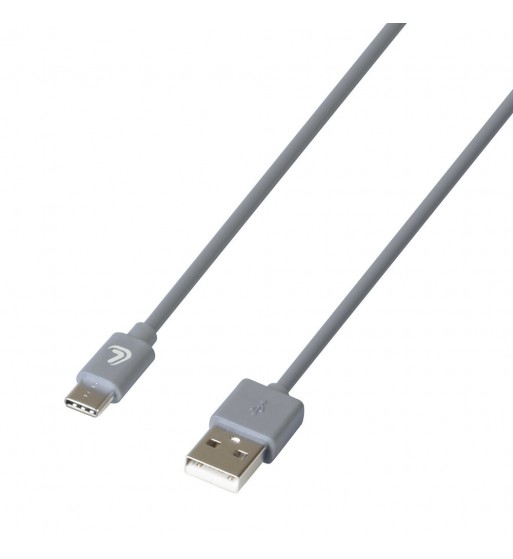 CABLE USB TIPO C ESSENTIAL 100 CM GRIS