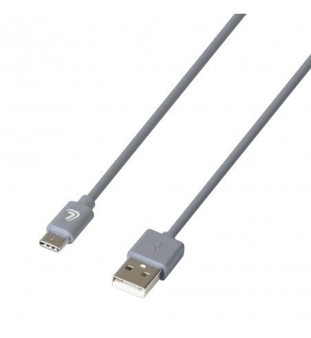 CABLE USB TIPO C ESSENTIAL 100 CM GRIS