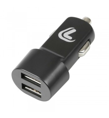 CARGADOR USB 2 PUERTOS ESSENTIAL  2100 Ma 12/24 V