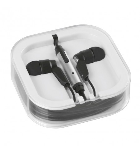 AURICULARES ESTEREO CON MICROFONO ESSENTIAL 120 CM NEGRO