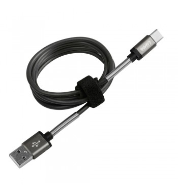 Cable USB y micro USB tipo C 100 cm negro 2