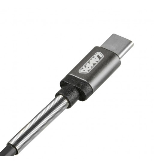Cable USB y micro USB tipo C 100 cm negro