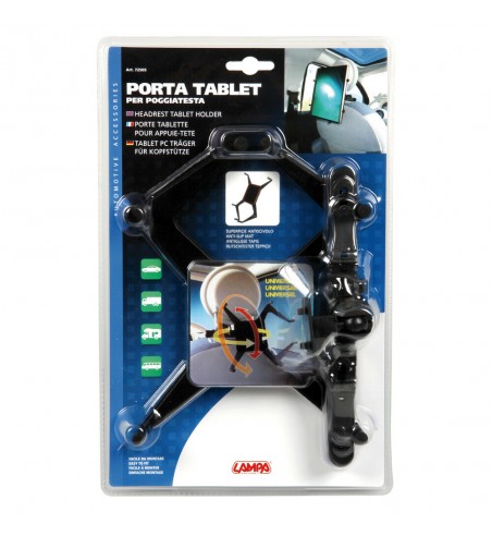Soporte para tablet para varillas del reposa cabezas