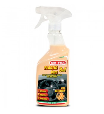 TRATAMIENTO PARA PLASTICO LIMPIA RENUEVA PROTEGE MAFRA 500 ML.