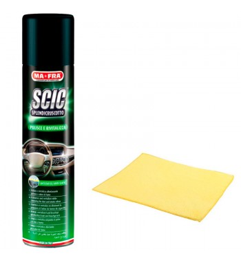 LIMPIA SALPICADERO HIGIENIZANTE SCIC VERDE MAFRA 600 ML CON BAYETA