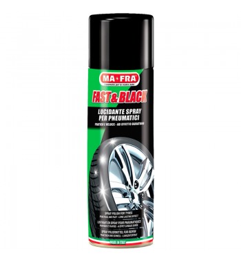 ABRILLANTADOR DE NEUMATICOS FAST & BLACK MAFRA 500 ML
