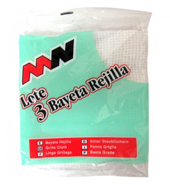BAYETA REJILLA (3 UNIDADES)