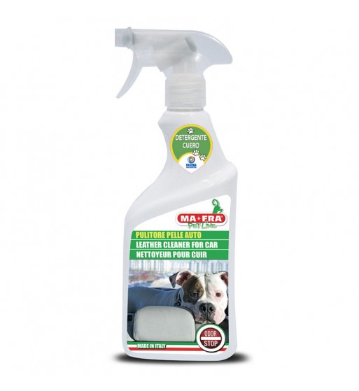 DETERGENTE PARA ASIENTOS DE CUERO MAFRA LINEA MASCOTAS 500 ML