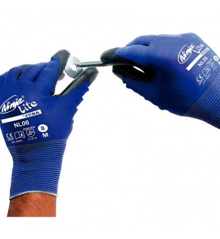 Guante JUBA ninja lite nylon azul