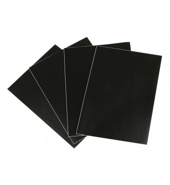 Parches de lona para camión 15x21 cm negro