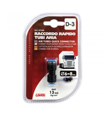 Conector de aire D-3 6-8 mm 2