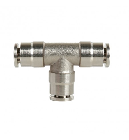 Conector de aire metálico T-3 6 mm