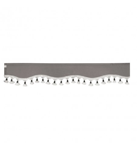 Visera parasol gris 240x18 cm