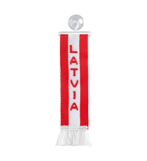 Mini banderín Letonia