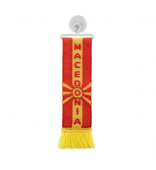 Mini banderín Macedonia