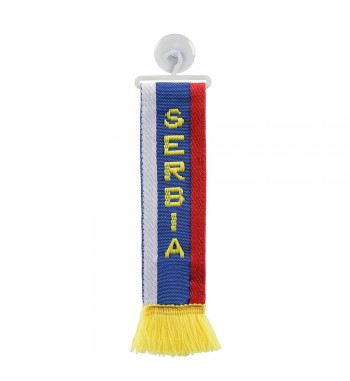 Mini banderines Serbia