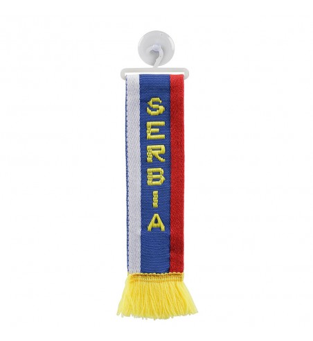 Mini banderines Serbia