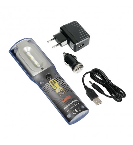Linterna Led GL4 recargable 12/24/230V