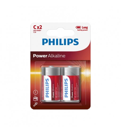 Pila alkalina Philips LR14