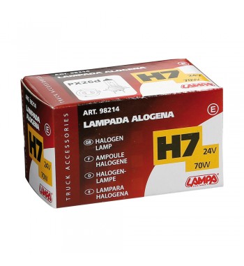 Lámpara H7 24V PX6D 2