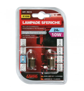 Lámpara 10W 24V BA15S 2