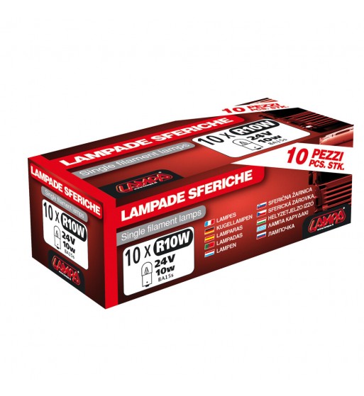 Lámpara R10W 24V 10W BA15S