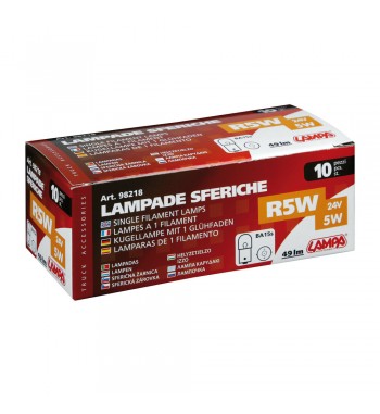 Lámpara R5W 24V BA15S 2