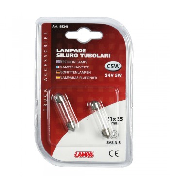 Lámpara C5W siluro plafonier 11x35mm SV8,5-8 2