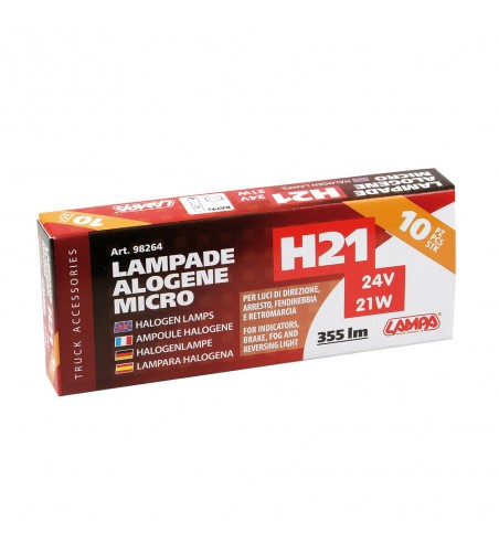 Lámpara H21W 24V 21W BAY9S