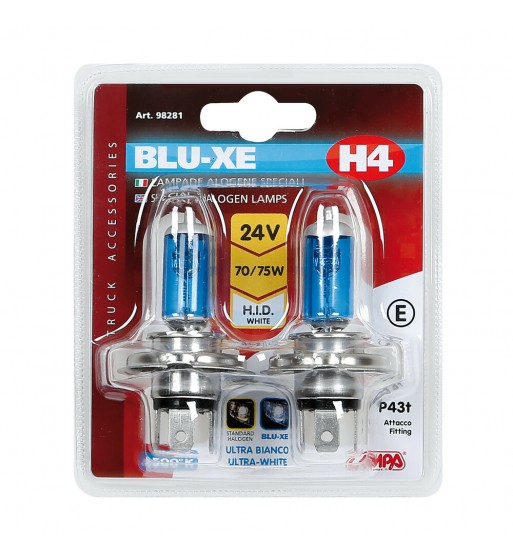 LAMPARA H7 BLUE-XE 24V 100W PX26D (BLISTER 2 UNIDADES)