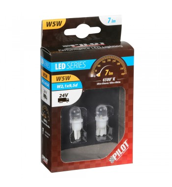 Lámpara W5W led blanco W2 - 2X9 - 5D 2