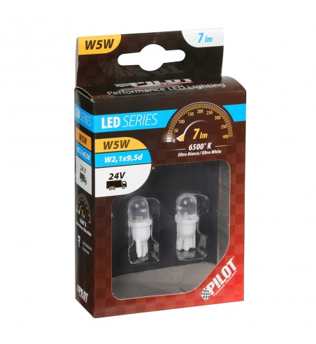 Lámpara W5W led blanco W2 - 2X9 - 5D