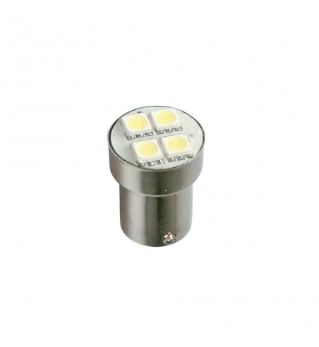 Lámpara P21W hyper led blanco 4SMS 3 chip BA15S