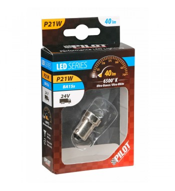 Lámpara P21W hyper led blanco 4SMS 3 chip BA15S 2