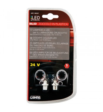 Lámpara led blanco B8 5D salpicadero 2