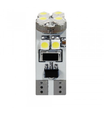 Lámpara T10 HYPER LED Blanco 8SMD 3 chip W2 - 1X9 - 5D