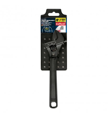 Llave inglesa ajustable 8" 25 cm cromo vanadio