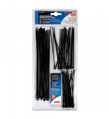 Abrazaderas plástico (75 uds)