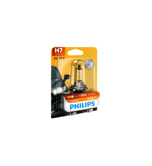 Lámpara H7 visión Philips 55W PX26D