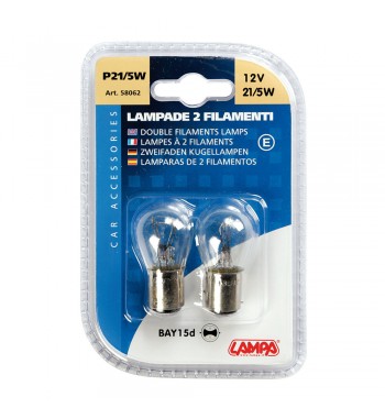 Lámpara P21/5W 2 filamentos  BA415D 2