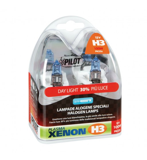 Lámpara H3 xenon 12V 100W PK22S