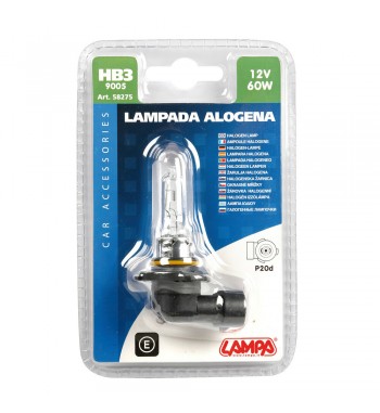 Lámpara HB3/9005 12V 60W P20D 2