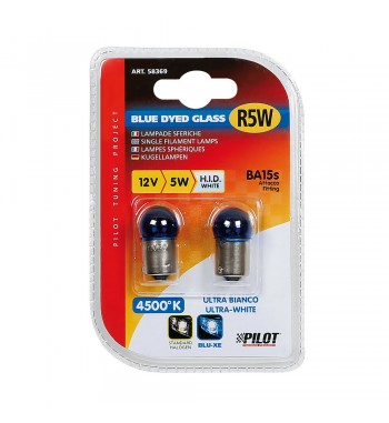 Lámpara R5W blue 12V 5W BA15S 2