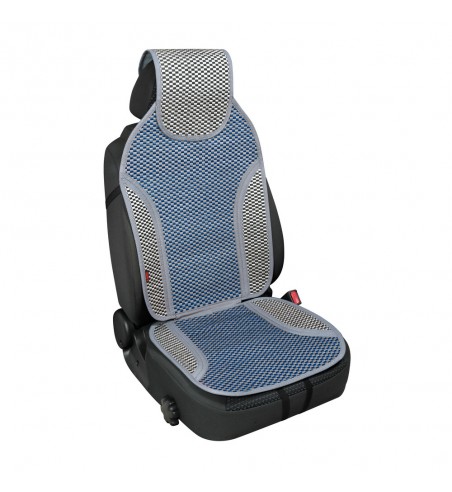 Respaldo de asiento en fibra de bambù natural azul