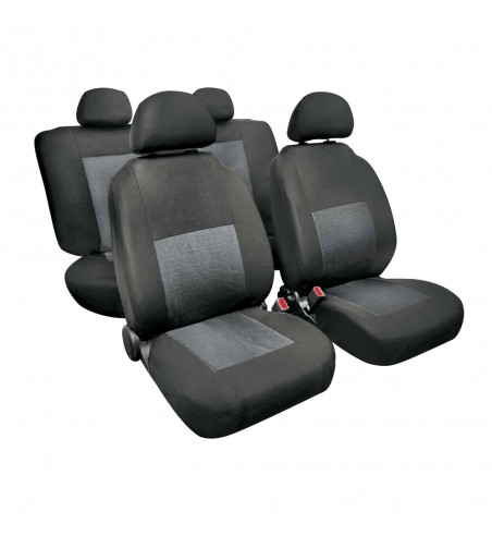 Funda asiento deportivo en poliester gris