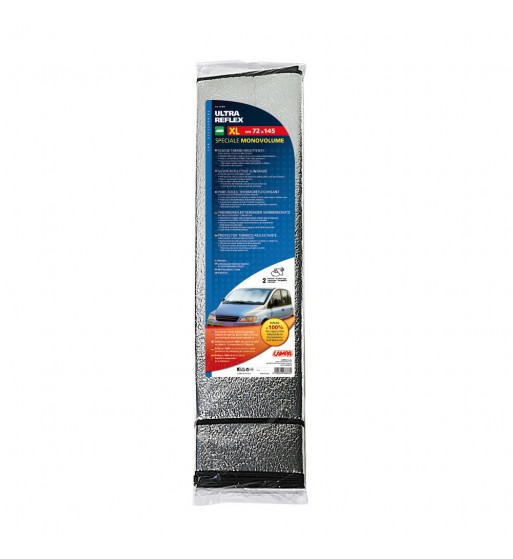 Parasol ultra reflex aluminio 72x145  cm